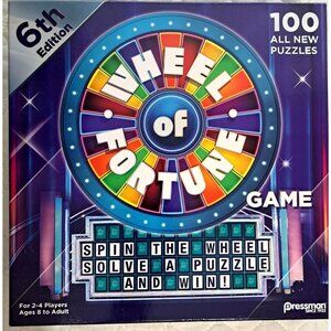 Wheel of Fortune 6th Edition New In Box 100 All New Puzzles